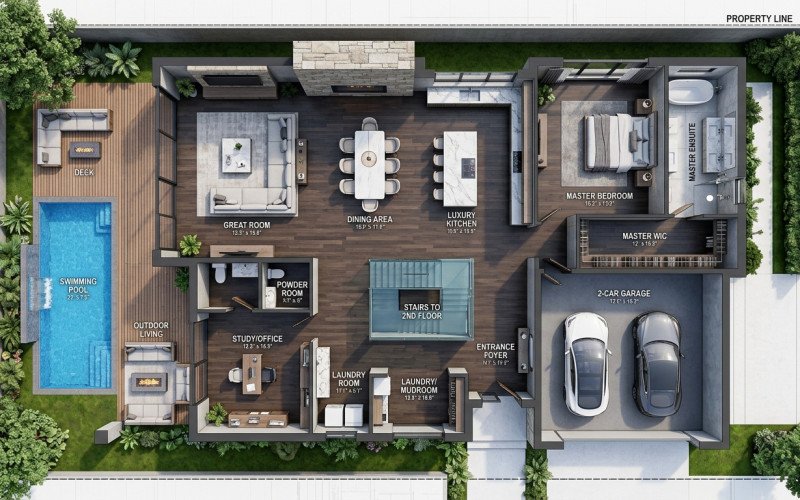 3D Floor Plans and House Layout Ideas for Smart Living