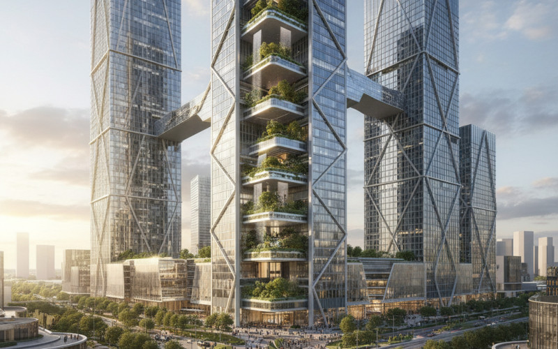 Architectural Transparency: Floor-to-Ceiling Glass Defines Luxury Living