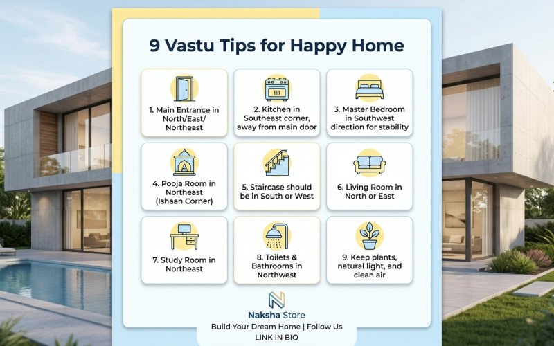 9 Powerful Vastu Tips for a Happy & Prosperous Home