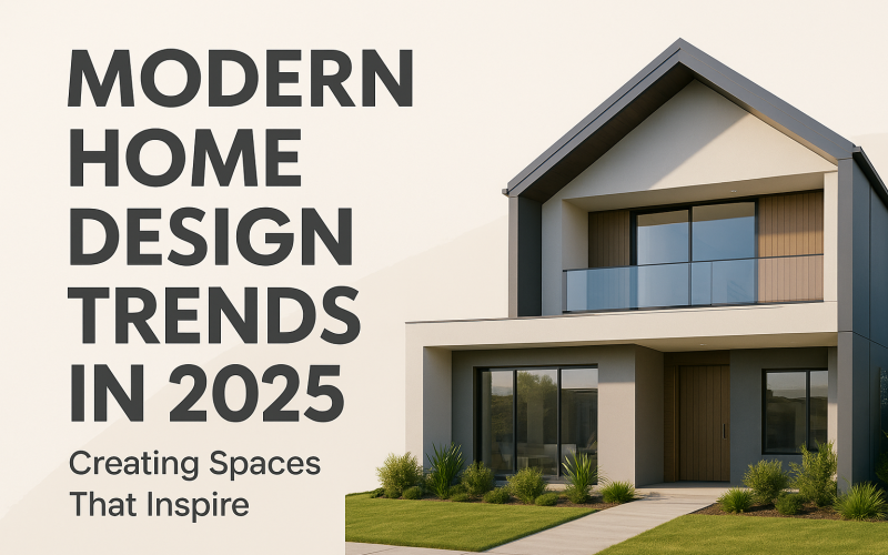 Modern Home Design Trends in 2025: Creating Spaces That Inspire
