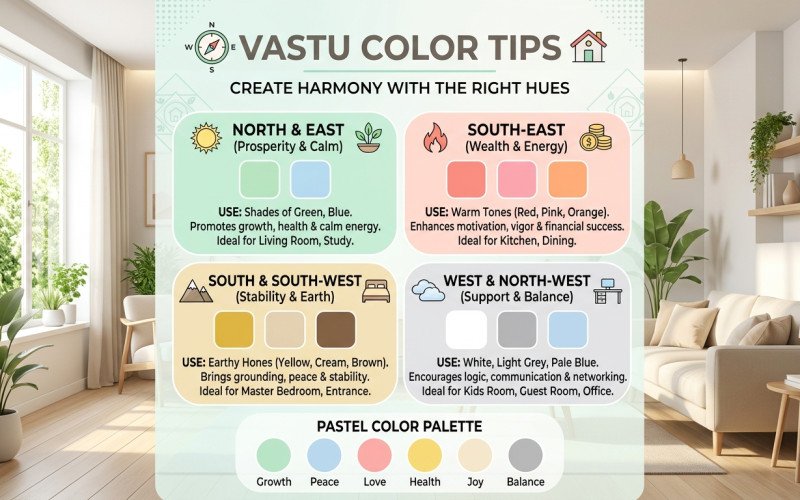 Vastu Colors Guide – Choose the Right Colors for Your Home