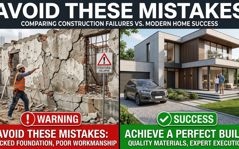 Top 5 Mistakes to Avoid Before Building Your Home 🏡