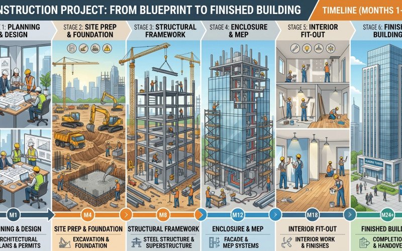 Turnkey Project Process: Step-by-Step Guide from Design to Delivery