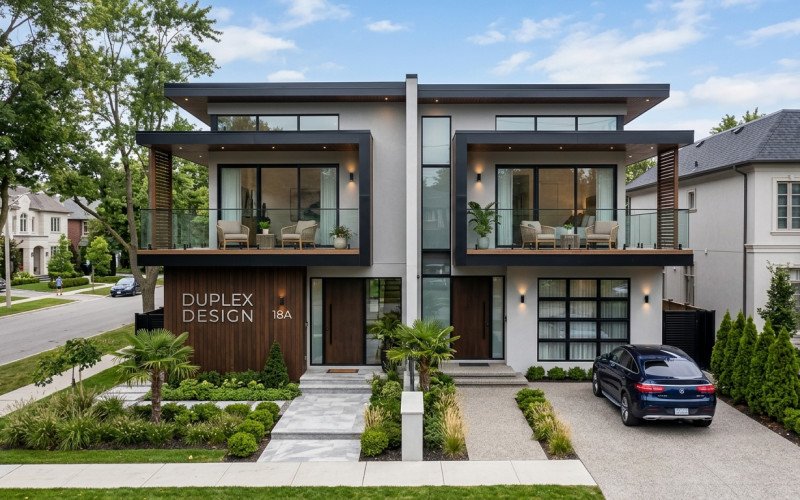 Duplex House Design Plans with Modern Layouts