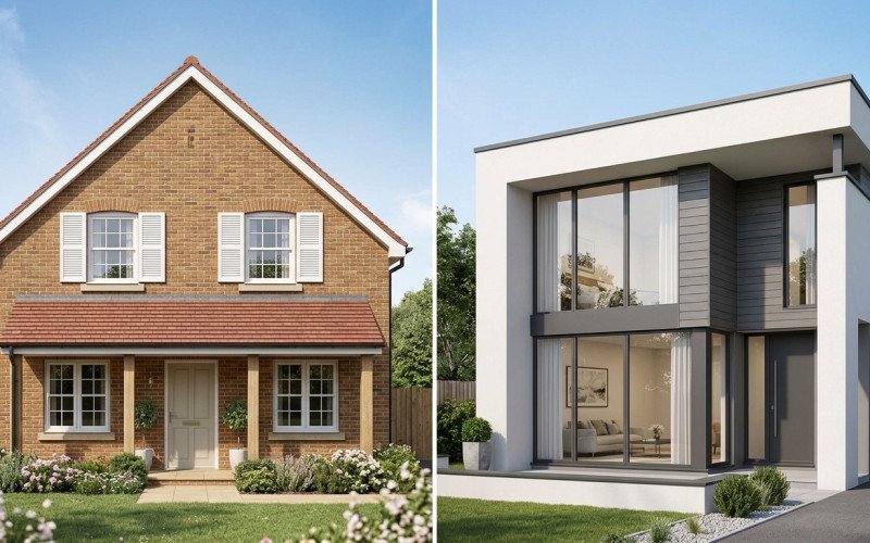 Simple vs Modern Elevation Design – Kaunsa Best Hai?