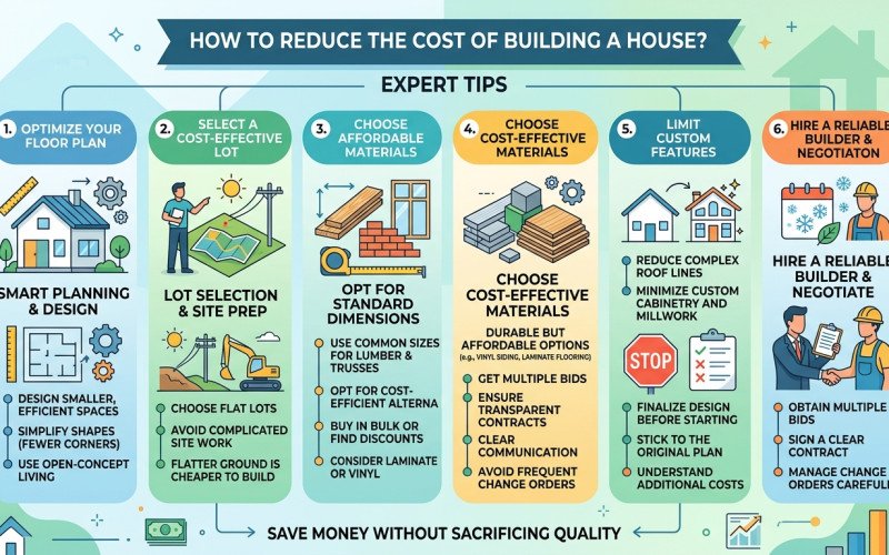 Ghar Banane Ka Cost Kaise Kam Kare? Expert Tips