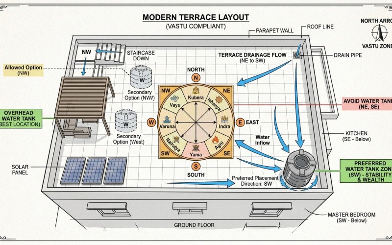 Water Tank Vastu