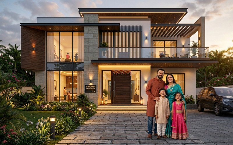 A Home Designed for Family Living