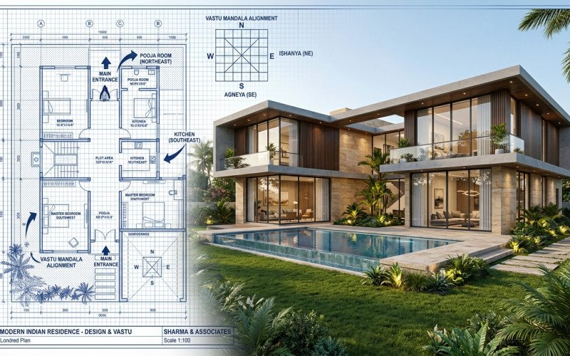 Vastu-Compliant House Plans for Peace and Prosperity