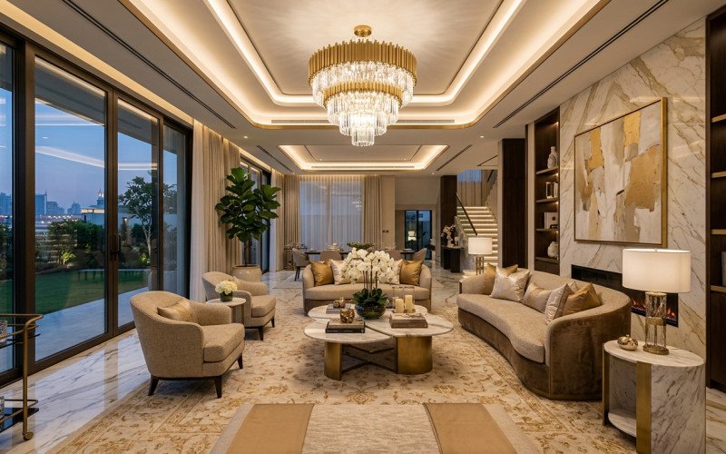 Modern Luxury Living Spaces