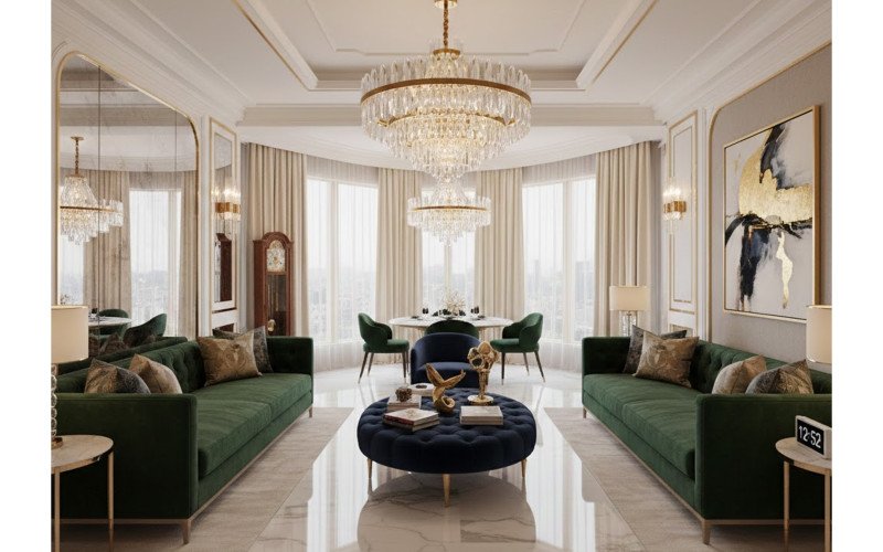 View of Inside the modern luxury home: 2026 interior trends redefining high-end ...