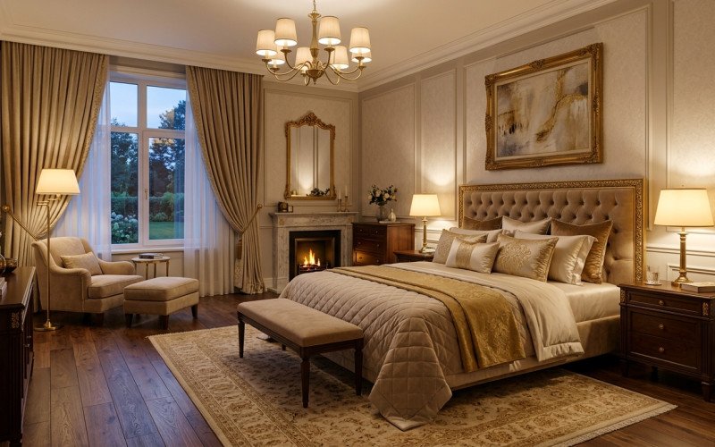 Bedroom Interior Design Trends for Comfort & Luxury