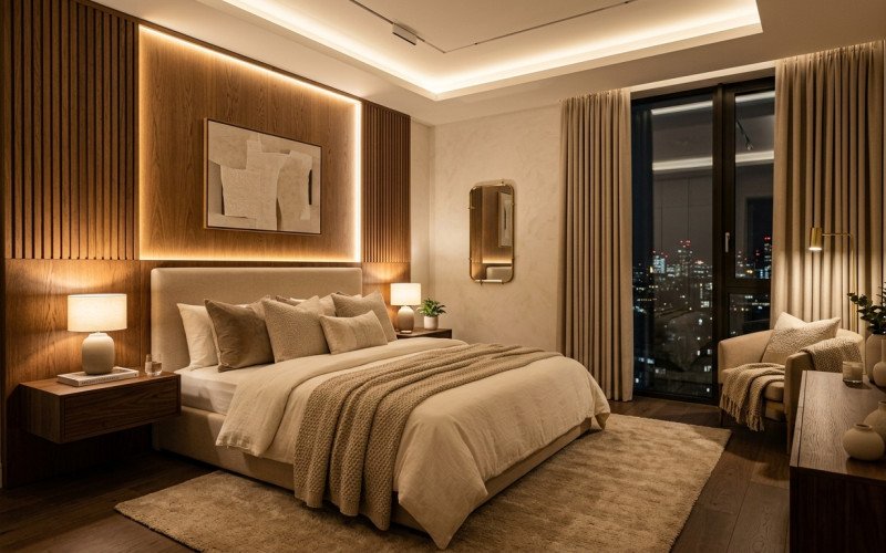 Modern Bedroom Design With Elegant Aesthetics
