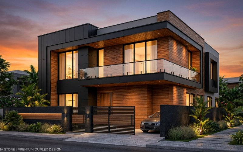 Luxury Duplex House Elevation Design Trends 2026