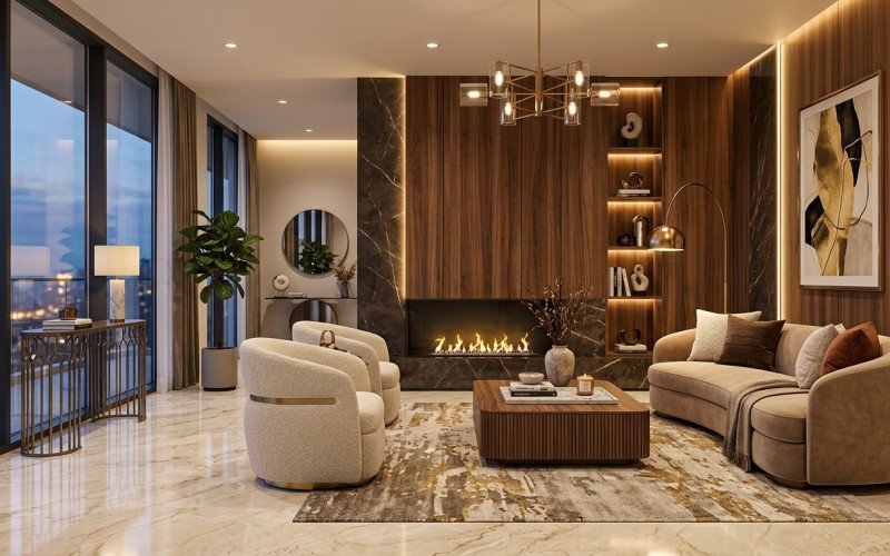 Modern Interior Design Ideas for Luxury Homes | The Naksha Store