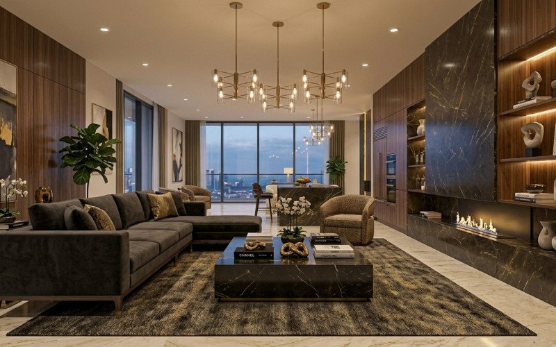 Luxury Living Room Interior Design