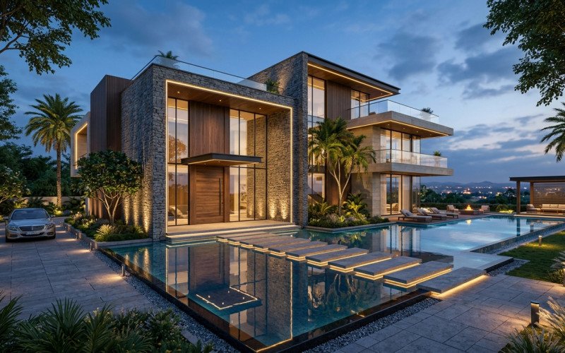 Modern Architect in Indore for Luxury Villas