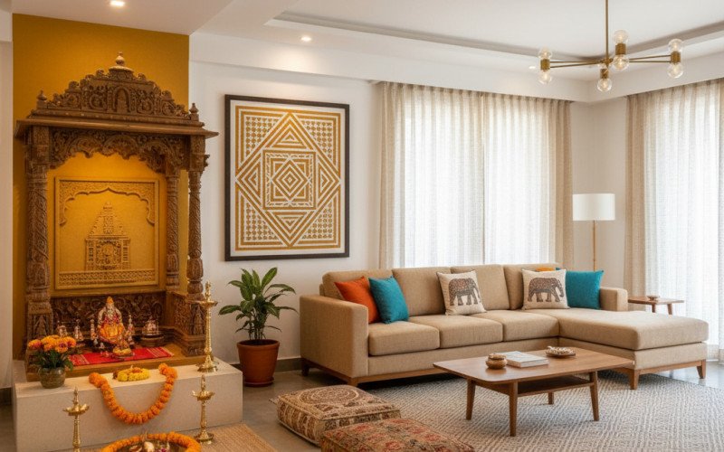 Modern Indian Interior Design | Vastu-Compliant Homes with Wooden ...