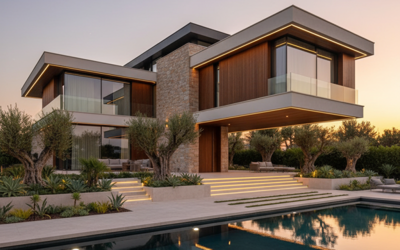 Modern Luxury Villa Exterior Design: A Blend of Elegance and Innovation