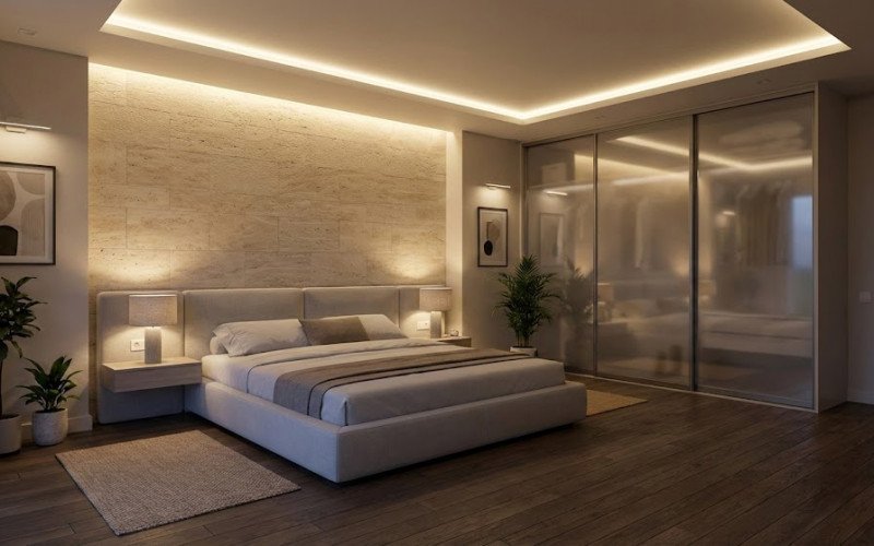 Modern Master Bedroom Interior Design | Cozy & Elegant Bedroom Decor ...