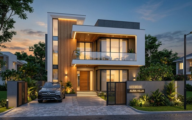 Modern 30x40 House Exterior Design | Luxury Front Elevation Ideas