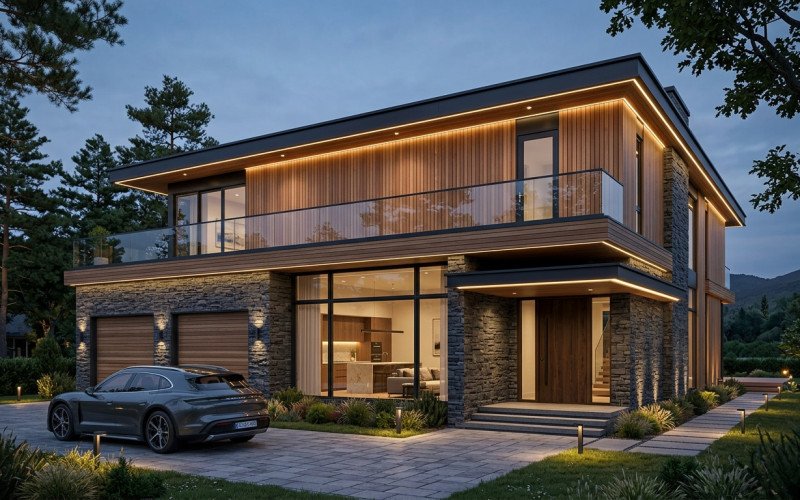Latest Modern Home Elevation Designs in Indore for 2026 | Naksha Store