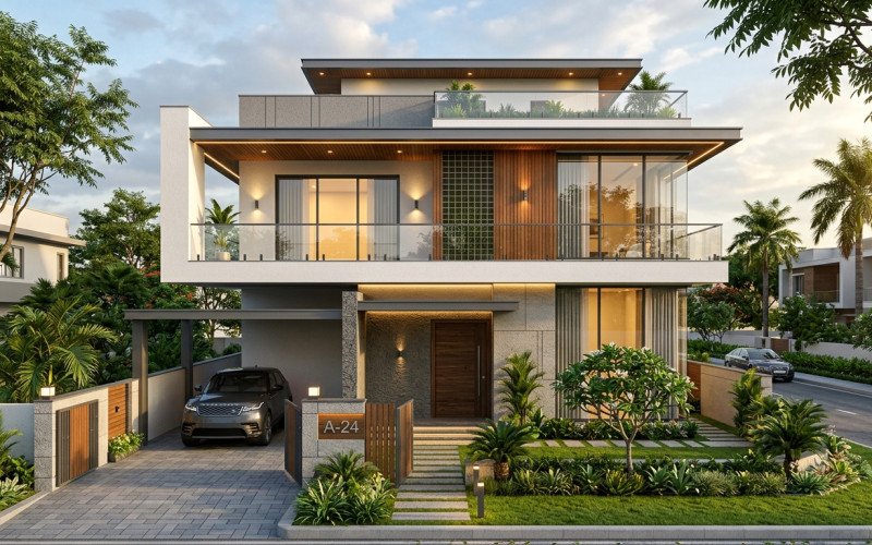 Modern Luxury House Design | 3D Elevation Ideas 2026