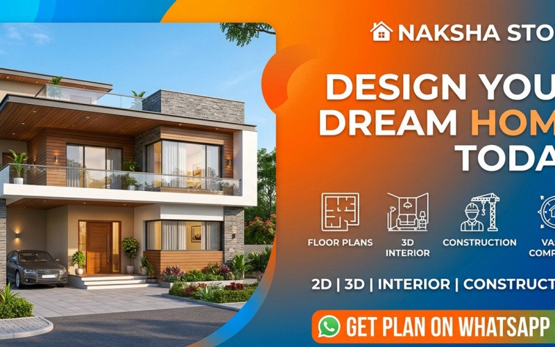 Get Custom 2D & 3D House Plans Online | Best Architects in India