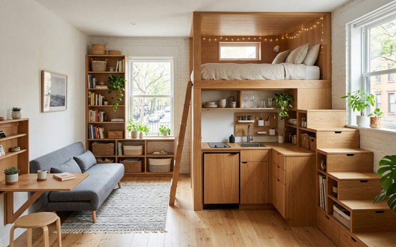 Space Saving Interior Design for Small Homes