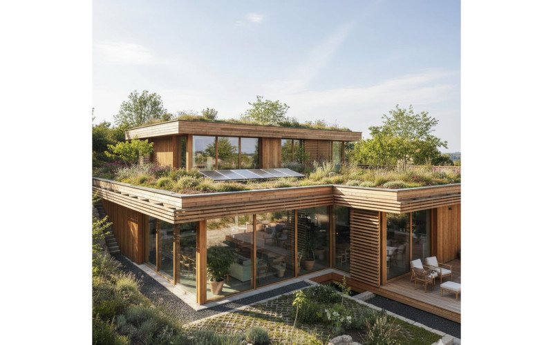 Image showcasing Sustainable Architecture: Eco-Friendly Building Design for the Future
