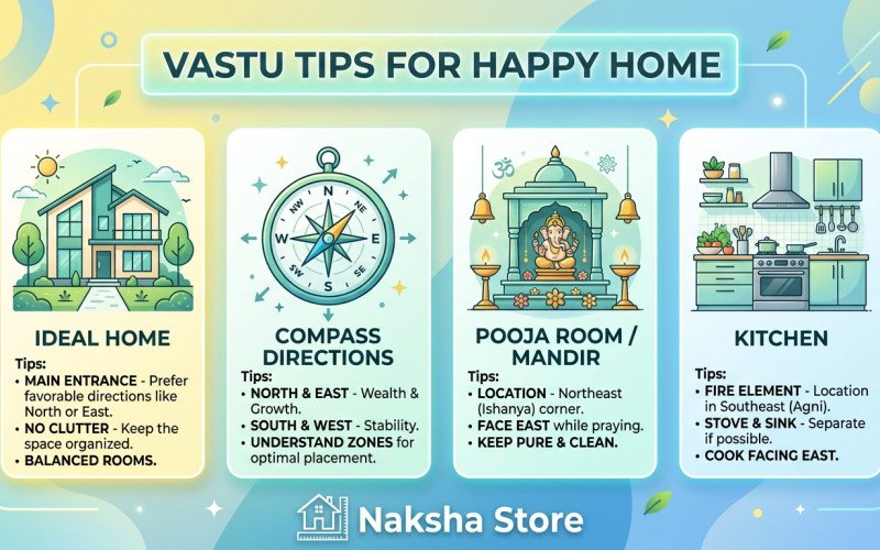 Top Vastu Tips for Home Design – Bring Positivity & Prosperity