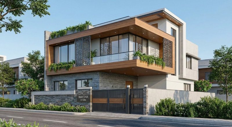 Best 3D Elevation Ideas for Modern Indian Homes | NAKSHA STORE